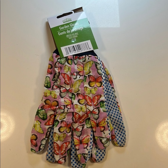 Floral Garden Gloves – One Size Fits All | Cute Gardening Gloves for Women - Picture 4 of 14